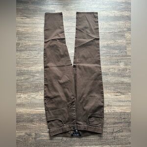 Kenneth Cole Brown Dress Flex Casual Dress New Pants Work 34/32